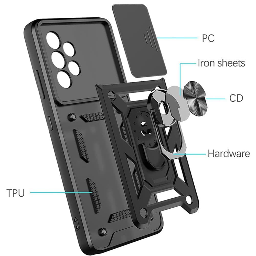 Techsuit CamShield Series - θήκη για Samsung Galaxy A53 5G - Μαύρο 8
