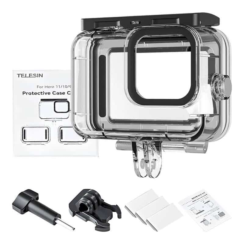 Προστατευτική θήκη συνδυασμού TELESIN για GoPro Hero 12/11/10/9 7