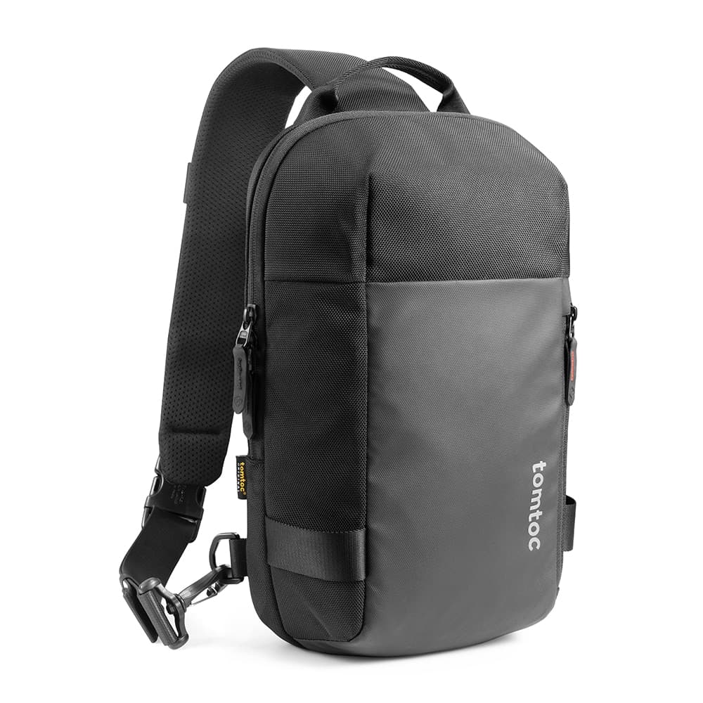 Tomtoc - Τσάντα Crossbody Sling (T24S1D1) - με Πολλές Τσέπες, 7l, 11 ίντσες - Μαύρη