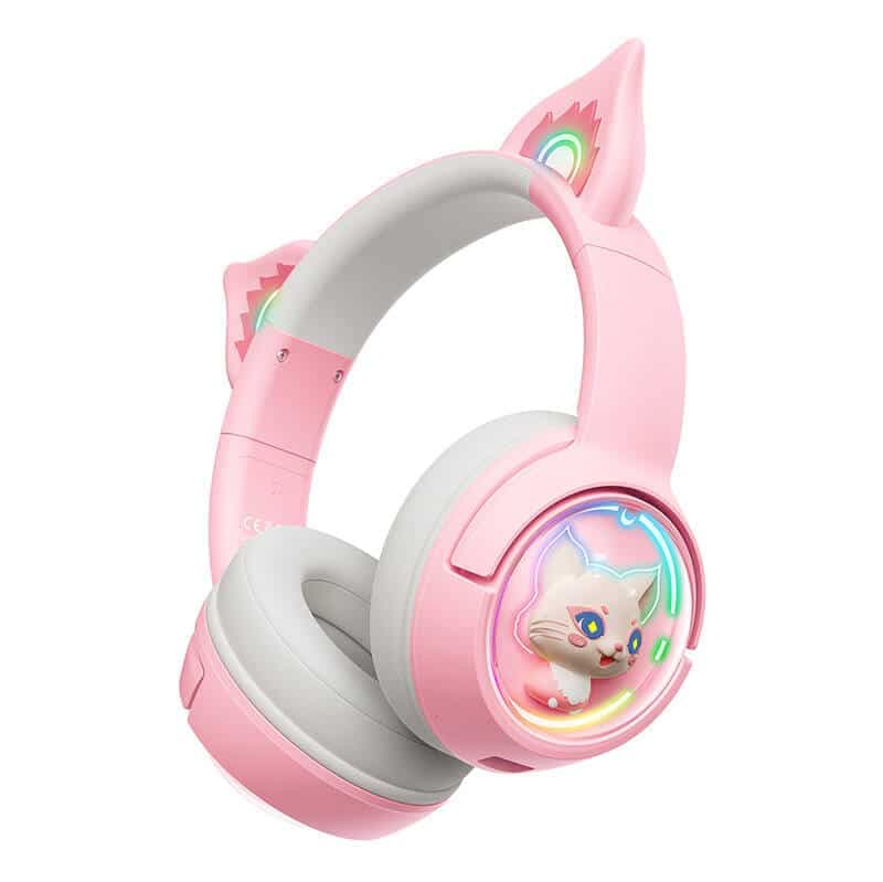 ONIKUMA B5 Ακουστικά Gaming (Ροζ)