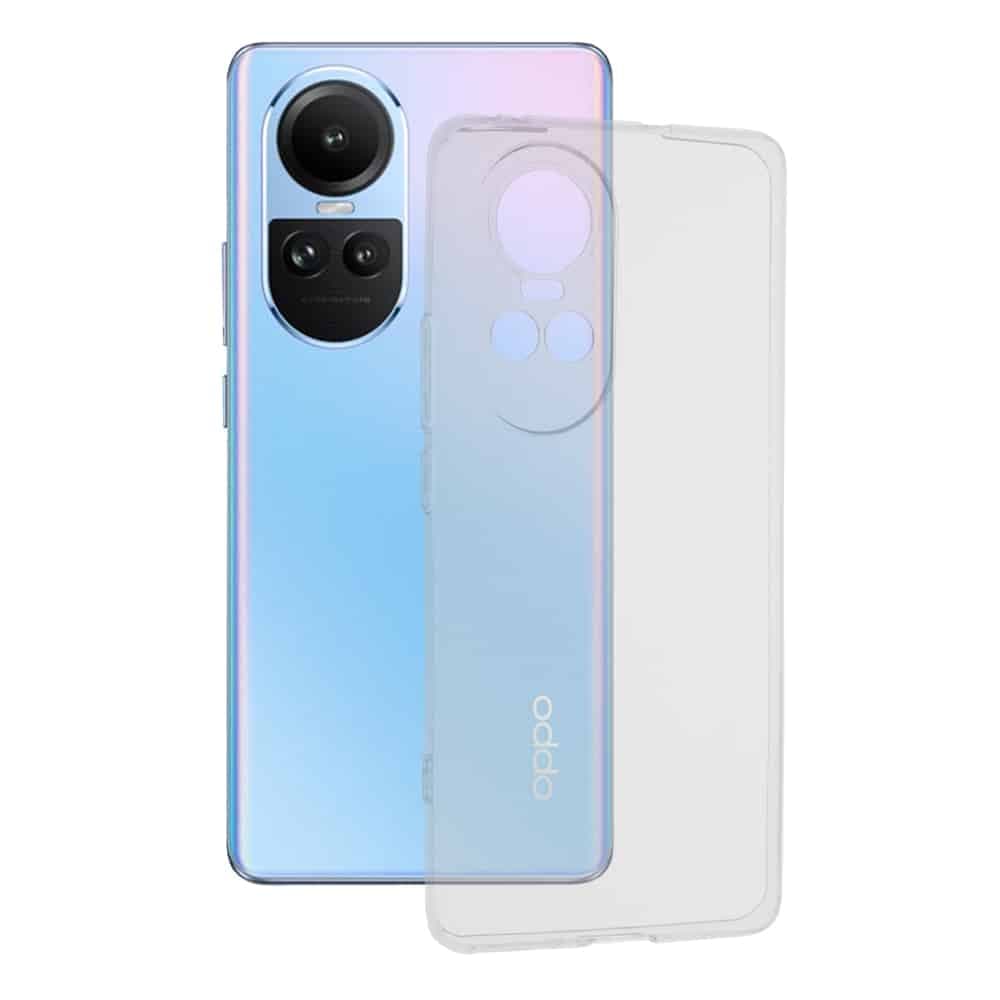 Techsuit Clear Silicone - Oppo Reno10 / Pro - Διάφανο