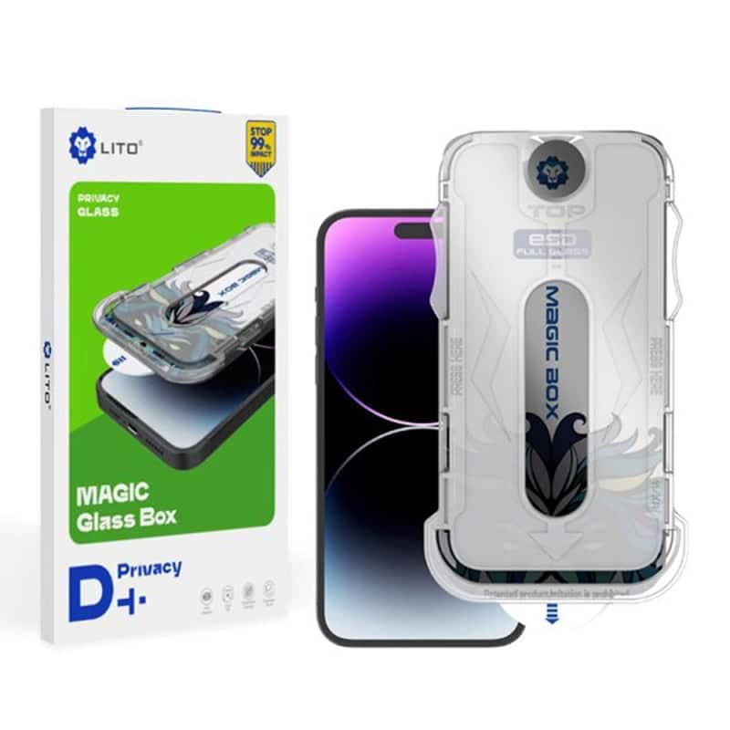 Lito - Μαγικό Κουτί Γυαλιού D+ Tools - iPhone XS Max - Ιδιωτικότητα