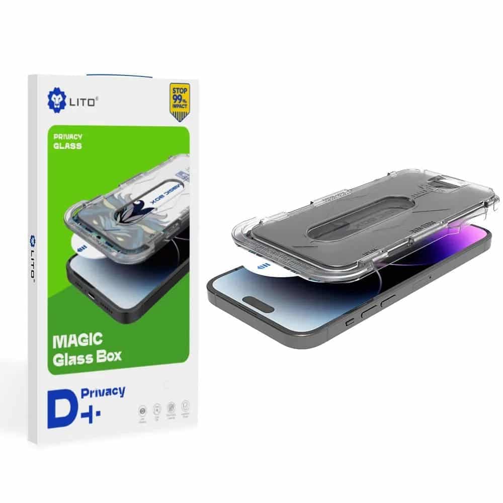 Lito - Μαγικό Κουτί Γυαλιού D+ Tools - iPhone XS Max - Ιδιωτικότητα 2