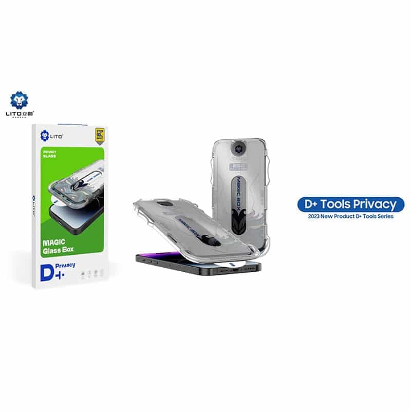 Lito - Μαγικό Κουτί Γυαλιού D+ Tools - iPhone XS Max - Ιδιωτικότητα 4