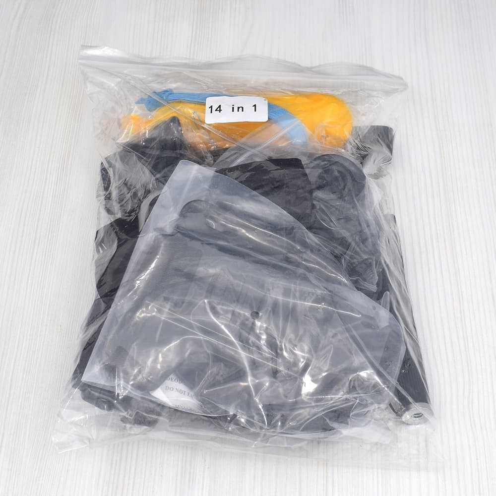 Techsuit - Accessory Kit Bundle 14in1 (CAL29) - for GoPro Action Camera - Black (bulk) 7