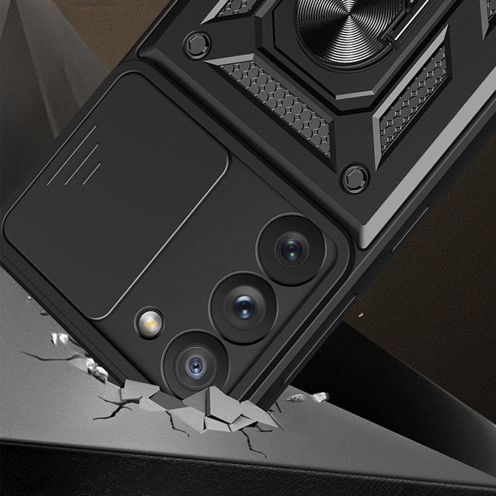 Techsuit CamShield Series - θήκη για Samsung Galaxy S21 Ultra 5G - Μαύρο 4