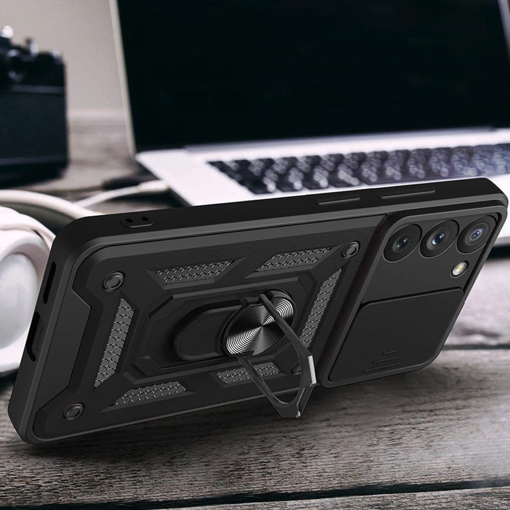 Techsuit CamShield Series - θήκη για Samsung Galaxy S21 Ultra 5G - Μαύρο 8