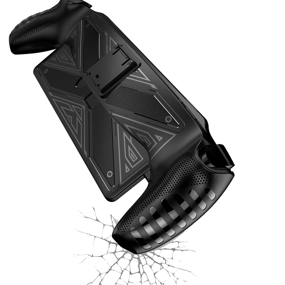 Techsuit - Σκληρή Θήκη Σιλικόνης με Kickstand - PlayStation Portal Remote Player - Σχέδιο X 6