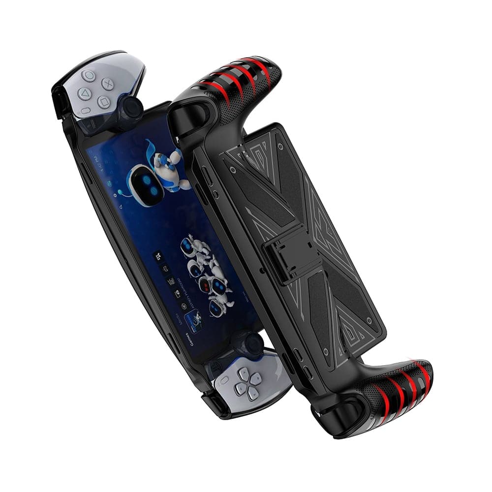 Techsuit - Σκληρή Θήκη Σιλικόνης με Kickstand - PlayStation Portal Remote Player - Σχέδιο X 5