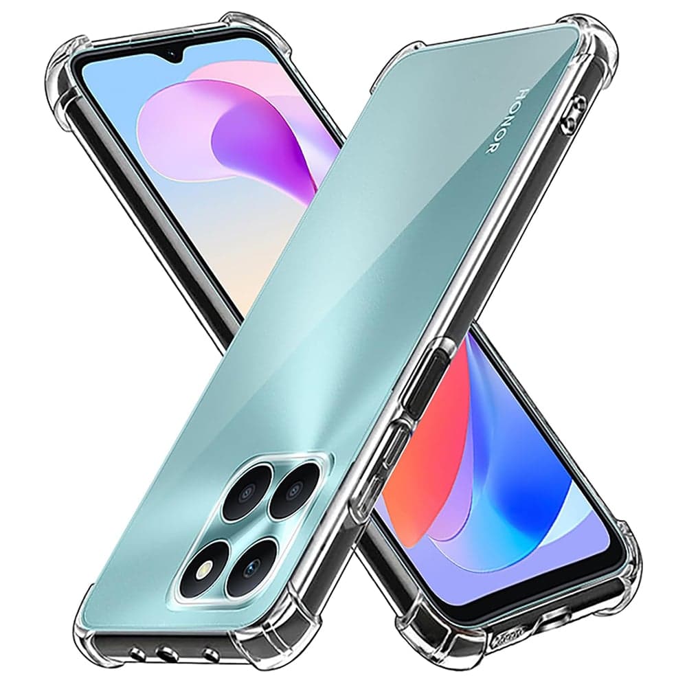Techsuit Shockproof Clear Silicone - Honor X6a - Διάφανο