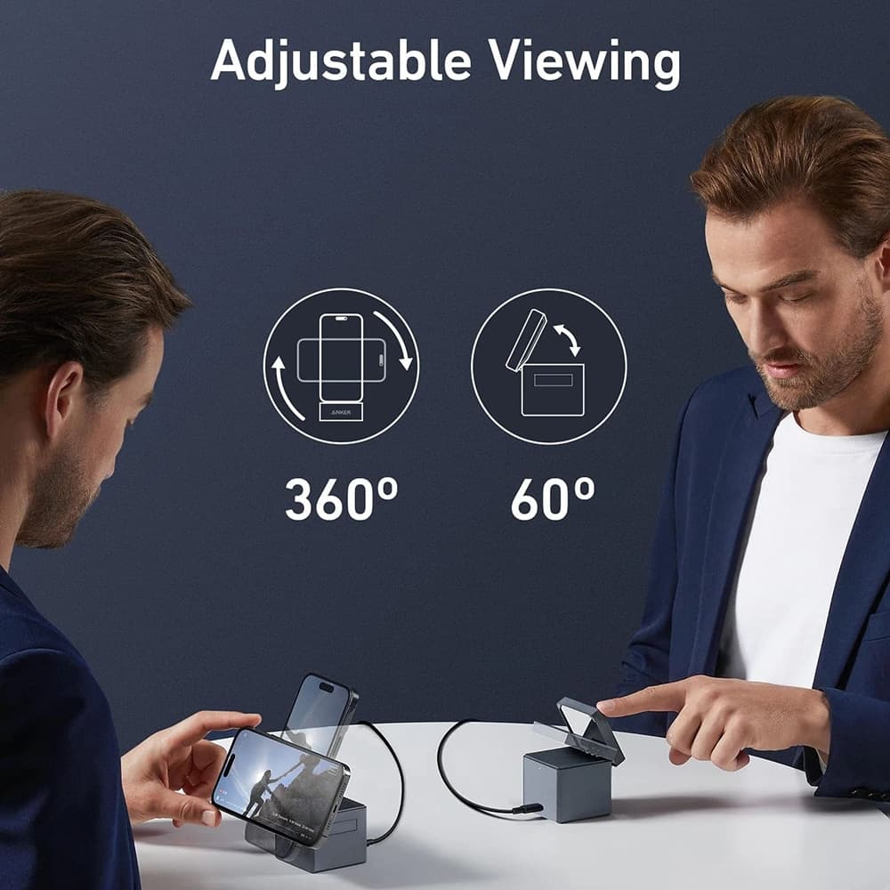 Anker - Power Bank Cube MagSafe (Y1811G11) - για Τηλέφωνο, Apple Watch, AirPods, 15W - Μαύρο 3