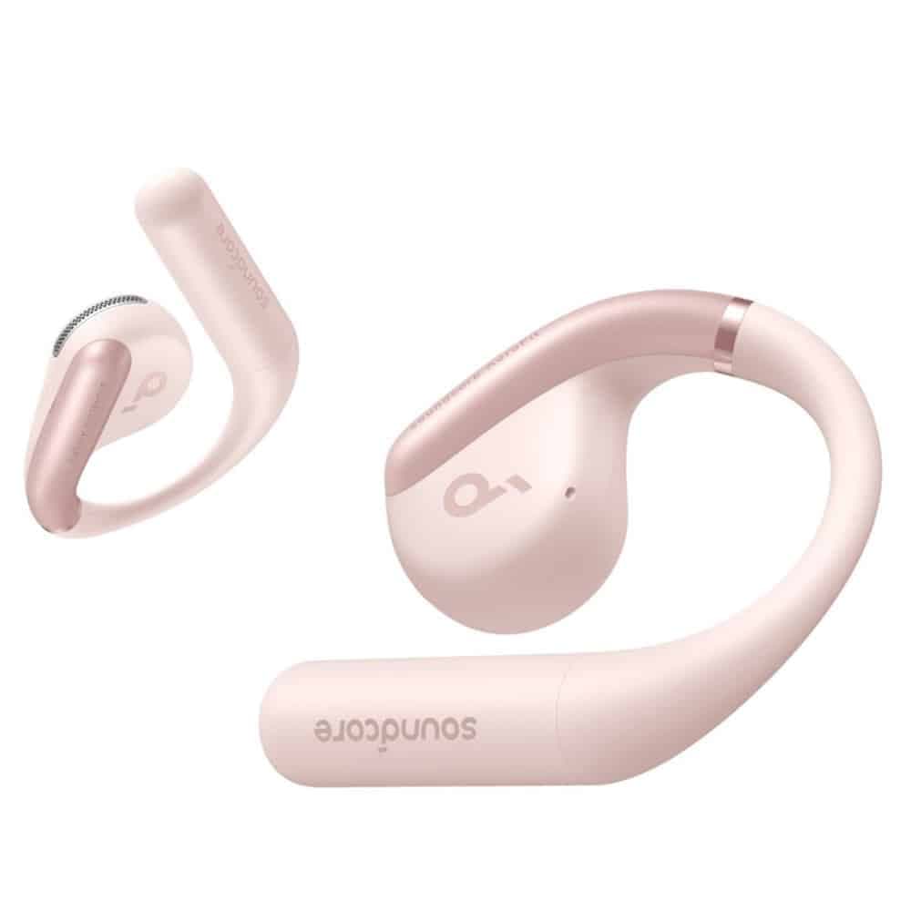 Anker - Ασύρματα Ακουστικά SoundCore AeroFit (A3872G51) - για Αθλητισμό, Bluetooth, Αδιάβροχα - Ροζ 3