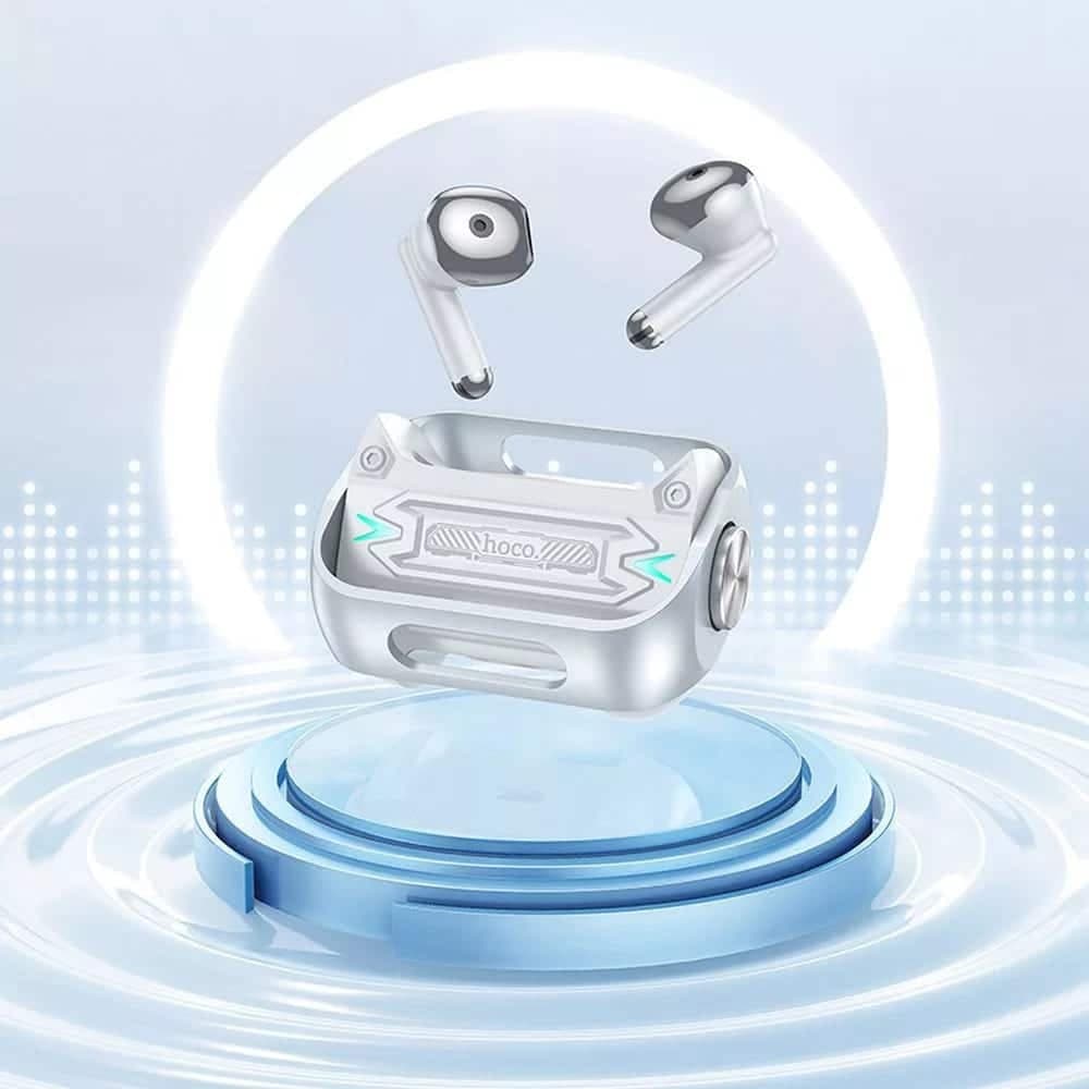 Hoco - Ασύρματα Ακουστικά (EW55) - για Gaming, Bluetooth 5.3, True Wireless - Ασημί 4