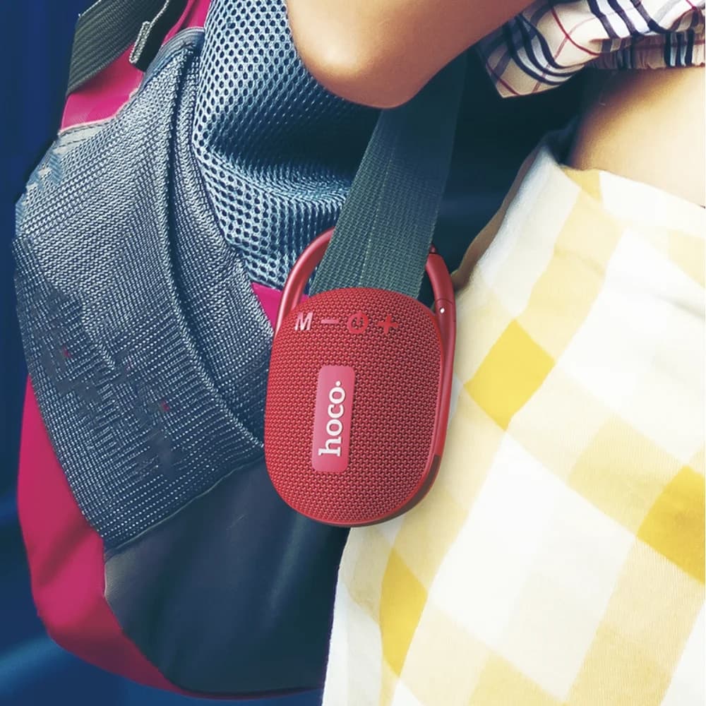 Hoco - Ασύρματο Ηχείο Easy Joy Sports (HC17) - Bluetooth 5.3, TWS, Hi-Fi με Θήκη Ζώνης - Μαύρο 5