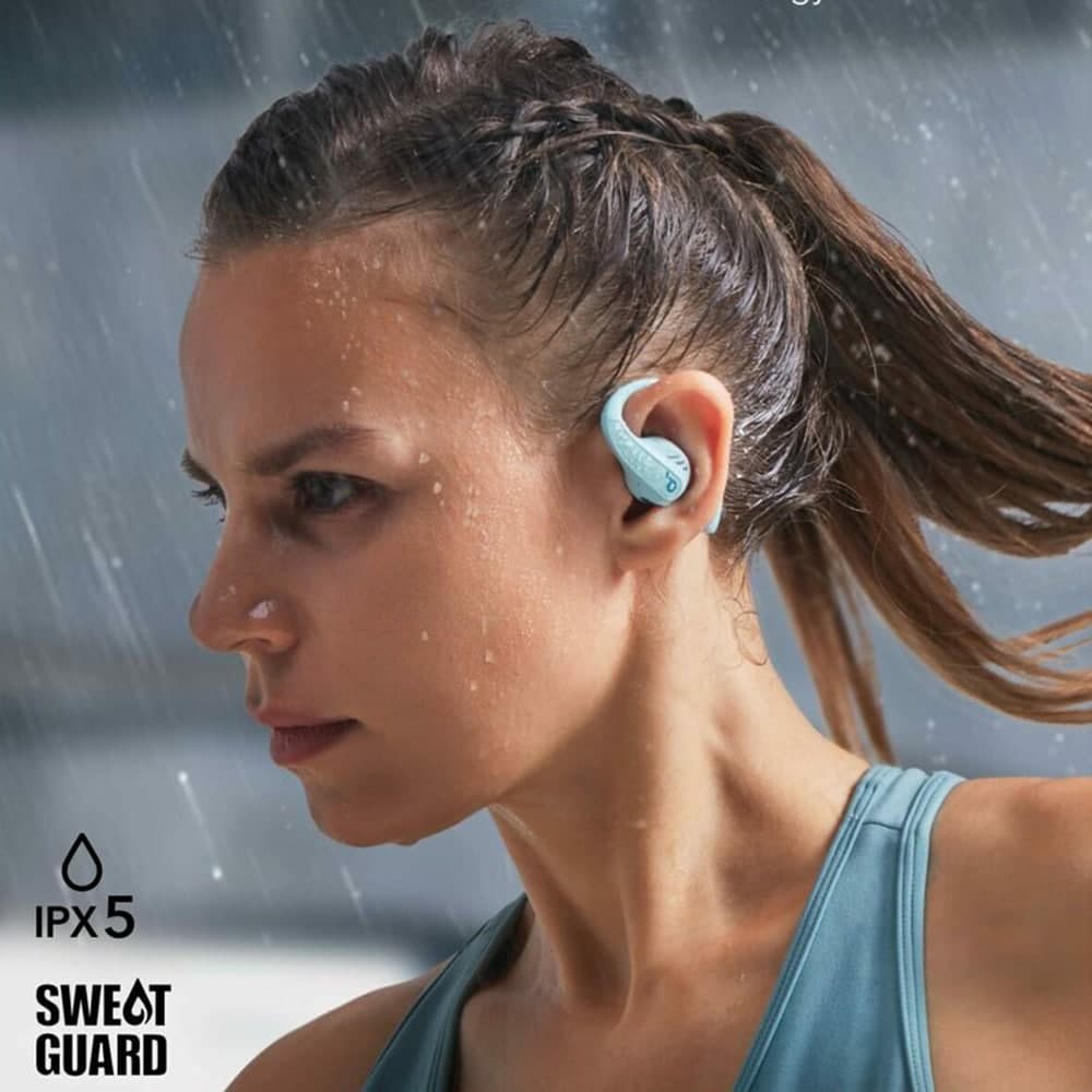 Anker - Ασύρματα Ακουστικά SoundCore AeroFit Pro (A3871G61) - για Αθλητισμό, Bluetooth, Αδιάβροχα - Μπλε 3