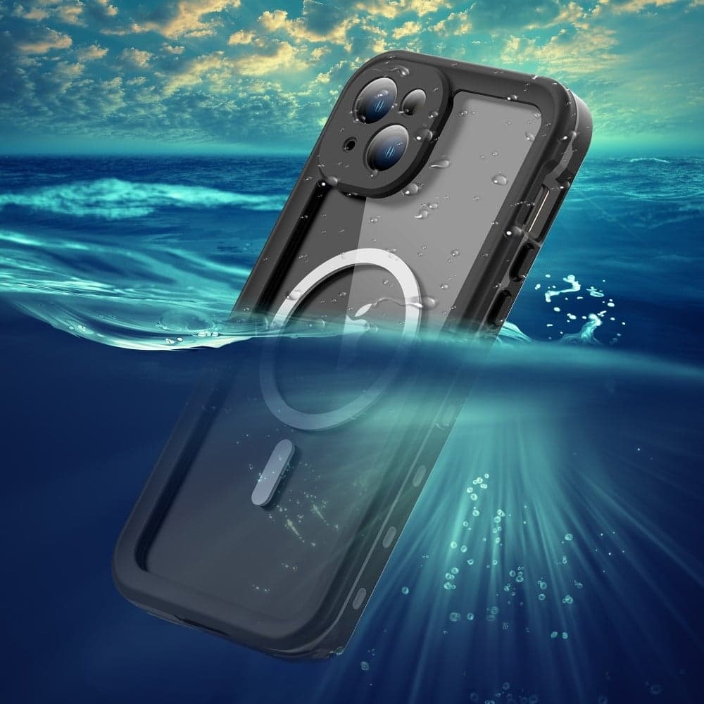 ShellBox - Αδιάβροχη Θήκη IP68 MagSafe - iPhone 15 Plus - Μαύρο 2