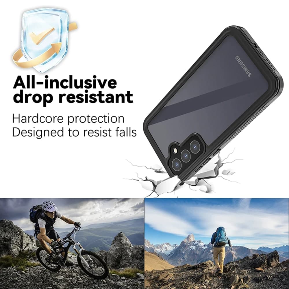 ShellBox - Αδιάβροχη Θήκη IP68 - Samsung Galaxy A55 5G - Μαύρο 4