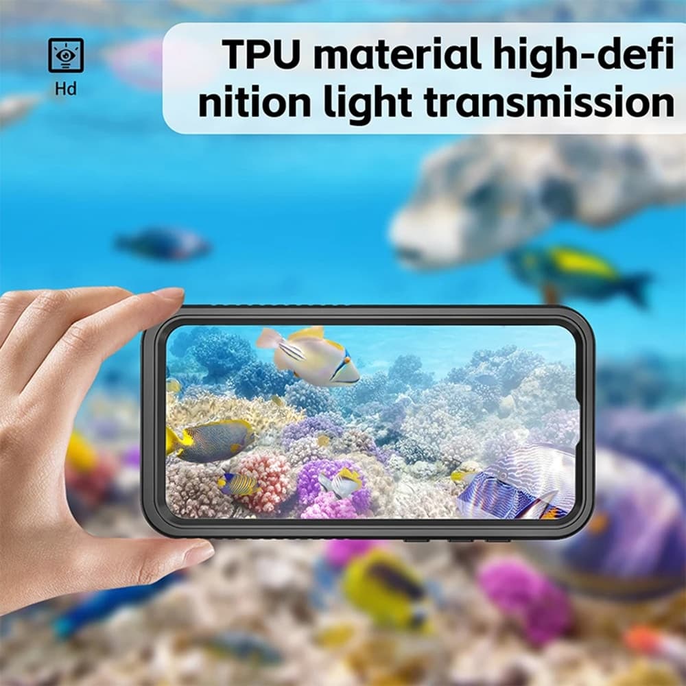 ShellBox - Αδιάβροχη Θήκη IP68 - Samsung Galaxy A55 5G - Μαύρο 5
