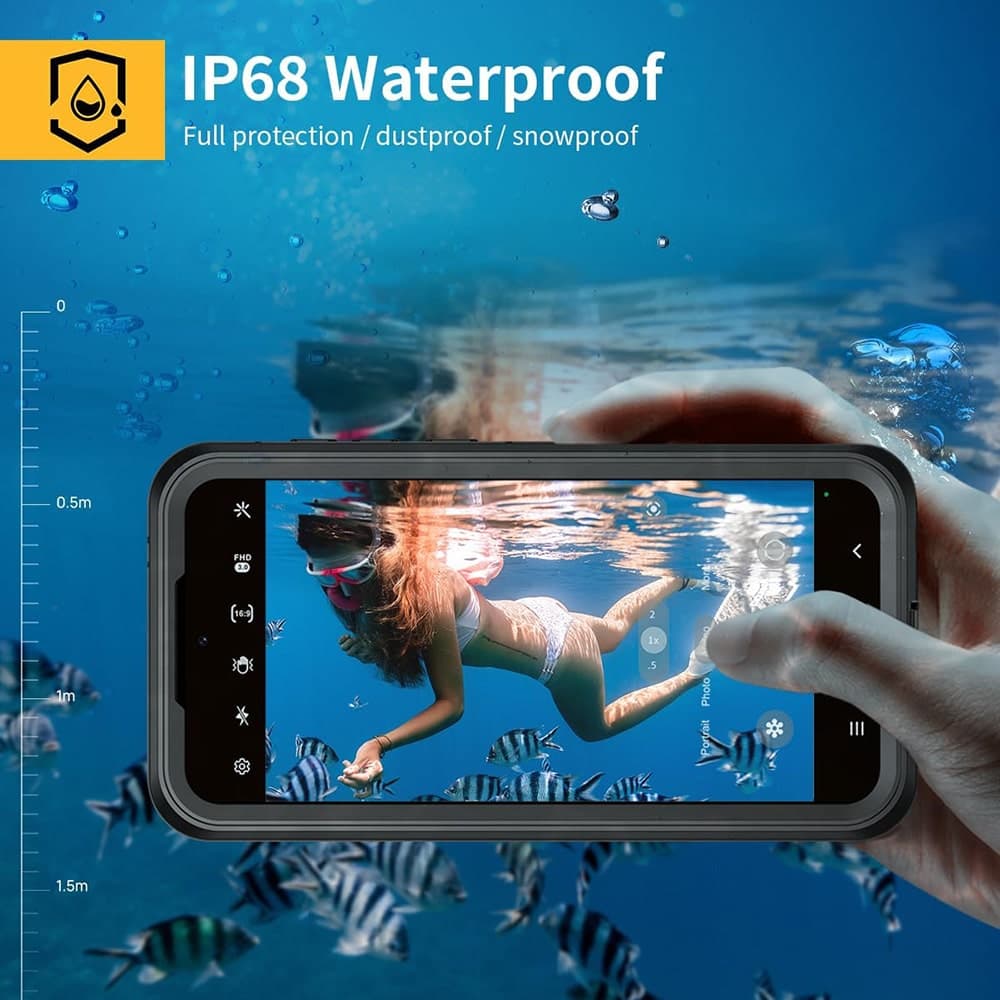 ShellBox - Αδιάβροχη Θήκη IP68 - Samsung Galaxy A35 5G - Μαύρο 2