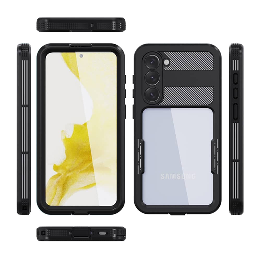 ShellBox - Αδιάβροχη Θήκη IP68 - Samsung Galaxy S23 Plus - Μαύρο