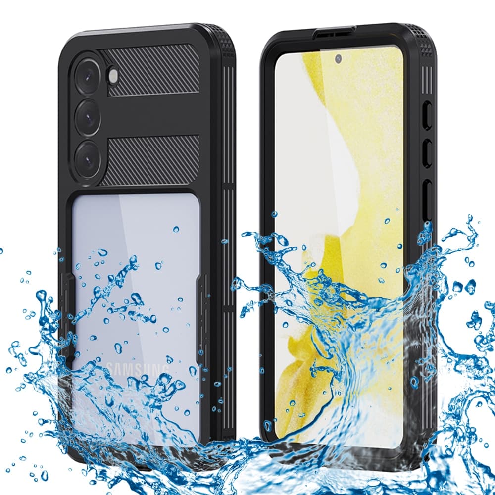 ShellBox - Αδιάβροχη Θήκη IP68 - Samsung Galaxy S23 Plus - Μαύρο 7