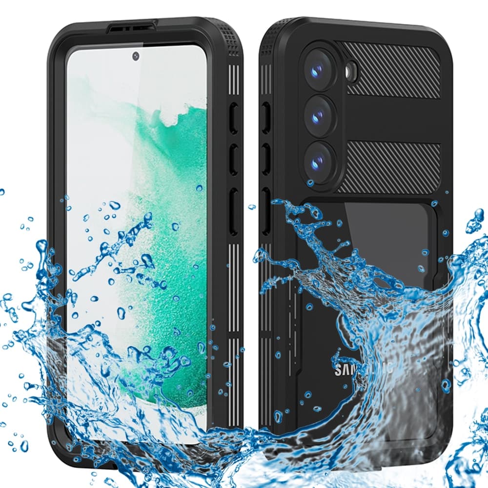 ShellBox - Αδιάβροχη Θήκη IP68 - Samsung Galaxy S23 - Μαύρο 7