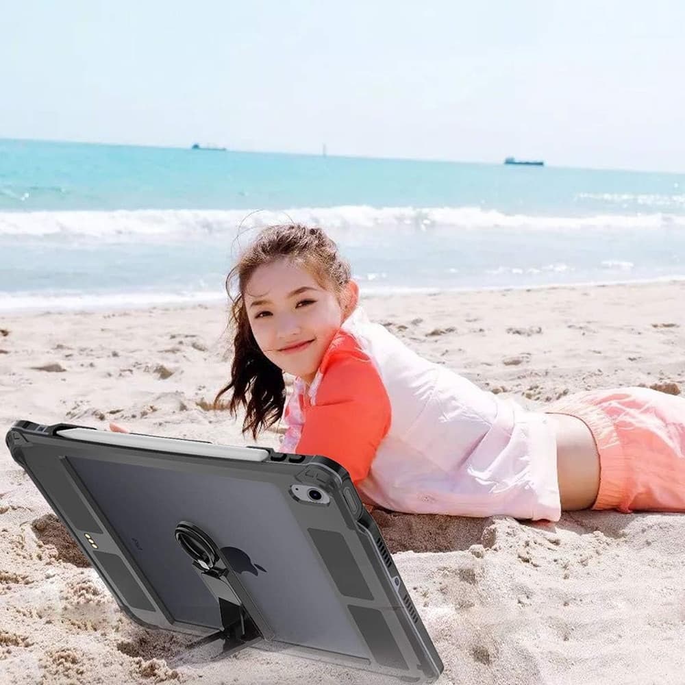 ShellBox - Αδιάβροχη IP68 - iPad Air 4 (2020) / Air 5 (2022) - Μαύρη 5