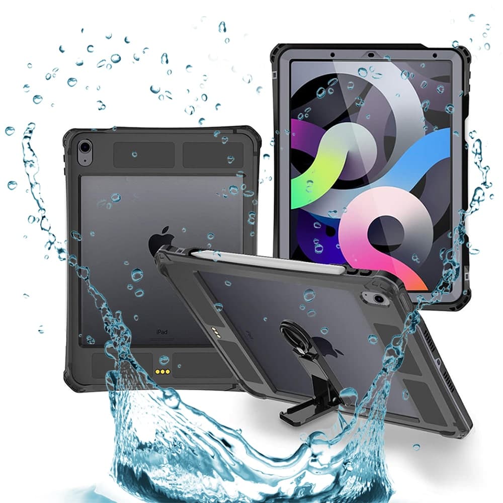 ShellBox - Αδιάβροχη IP68 - iPad Air 4 (2020) / Air 5 (2022) - Μαύρη