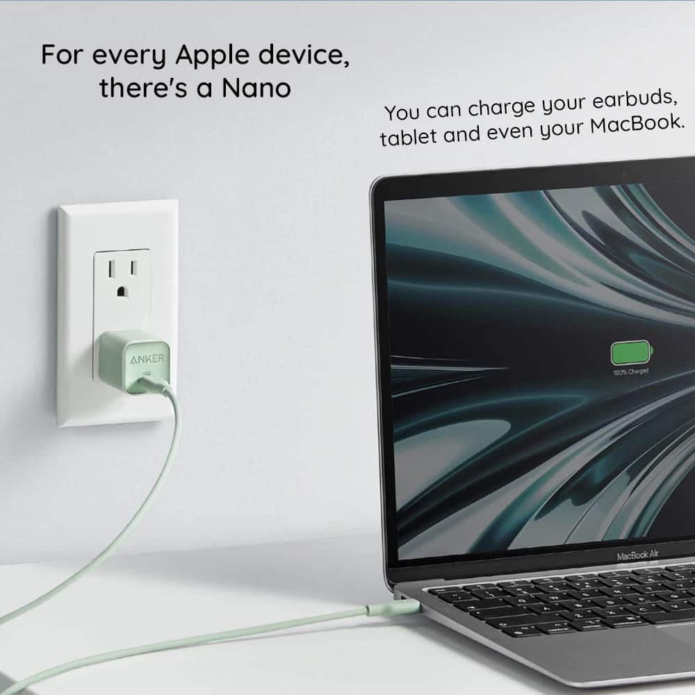 Anker - Φορτιστής τοίχου 511, Nano 3 (A2147G21) - GaN, Γρήγορη Φόρτιση, Type-C, 30W - Λευκό 6