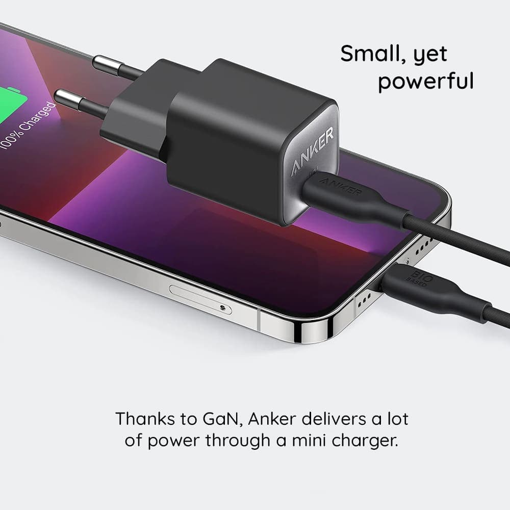 Anker - Φορτιστής τοίχου 511, Nano 3 (A2147G21) - GaN, Γρήγορη Φόρτιση, Type-C, 30W - Λευκό 7