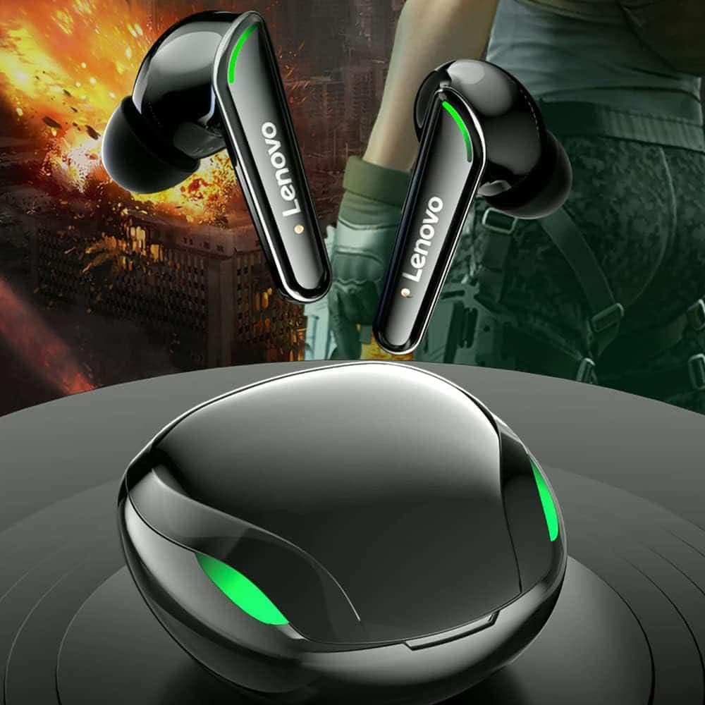 Lenovo - Ασύρματα Ακουστικά ThinkPlus LivePods (XT92) - για Gaming, Bluetooth 5.1, Μείωση Θορύβου - Λευκό 6