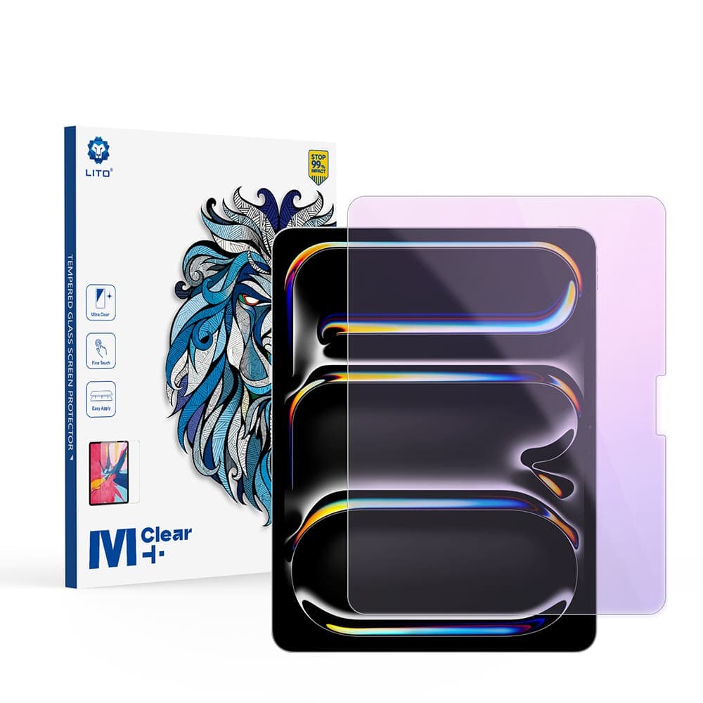 Lito - 2.5D Classic Glass Anti-Blue Light - iPad Pro 13 (2024) - Διάφανο 2
