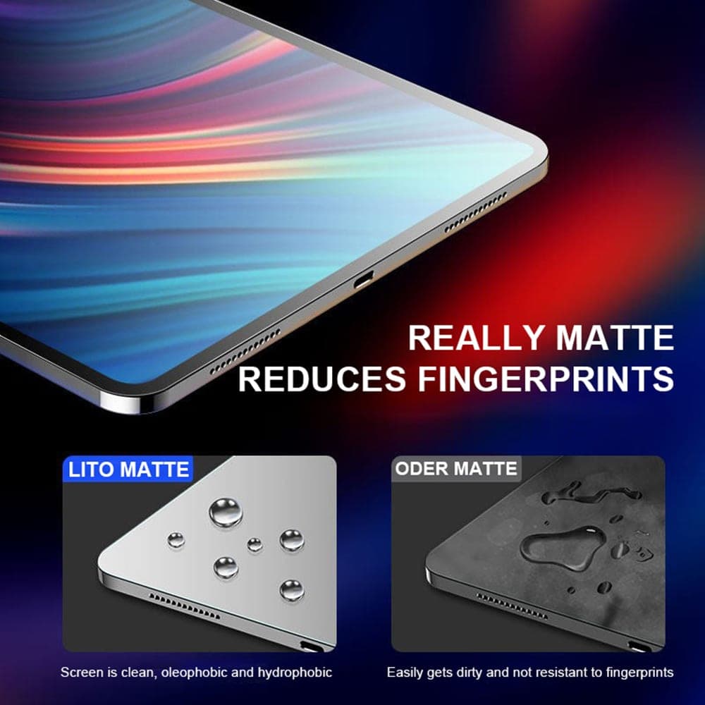Lito - 2.5D Classic Matte Glass - iPad Pro 13 (2024) - Διάφανο 3