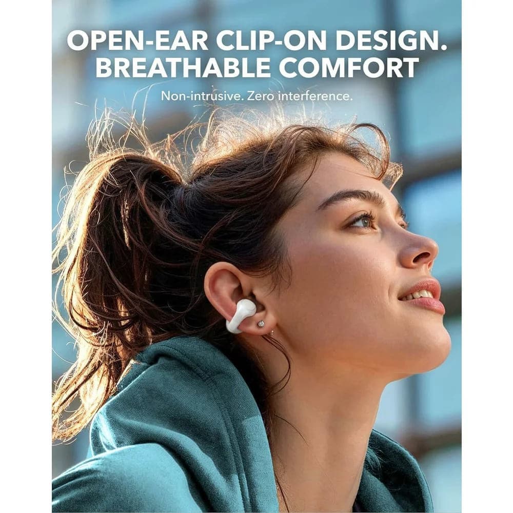 Anker - Ασύρματα Ακουστικά SoundCore C30i (A3330G21) - Bluetooth 5.3, Ανοιχτό Αυτί, IPX4, Μείωση Θορύβου, Μικρόφωνο - Λευκό 3