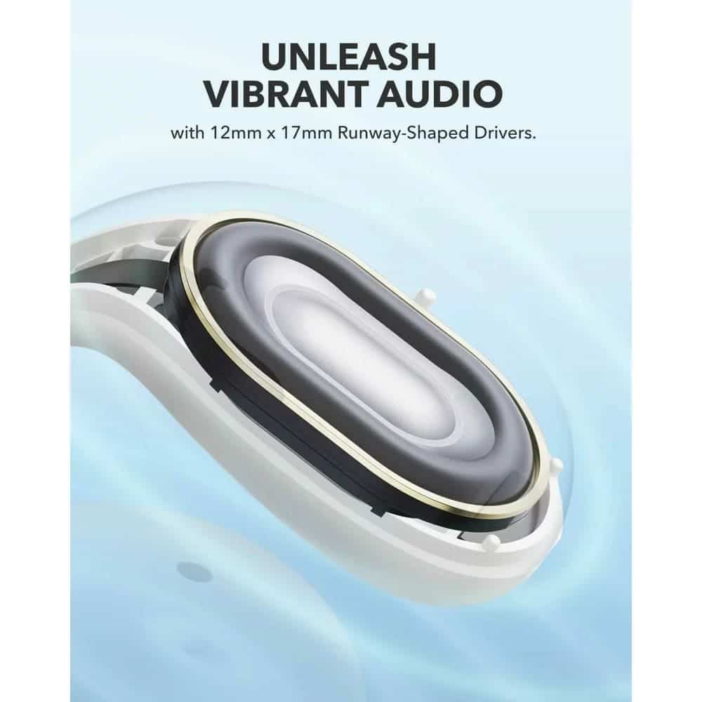 Anker - Ασύρματα Ακουστικά SoundCore C30i (A3330G21) - Bluetooth 5.3, Ανοιχτό Αυτί, IPX4, Μείωση Θορύβου, Μικρόφωνο - Λευκό 8