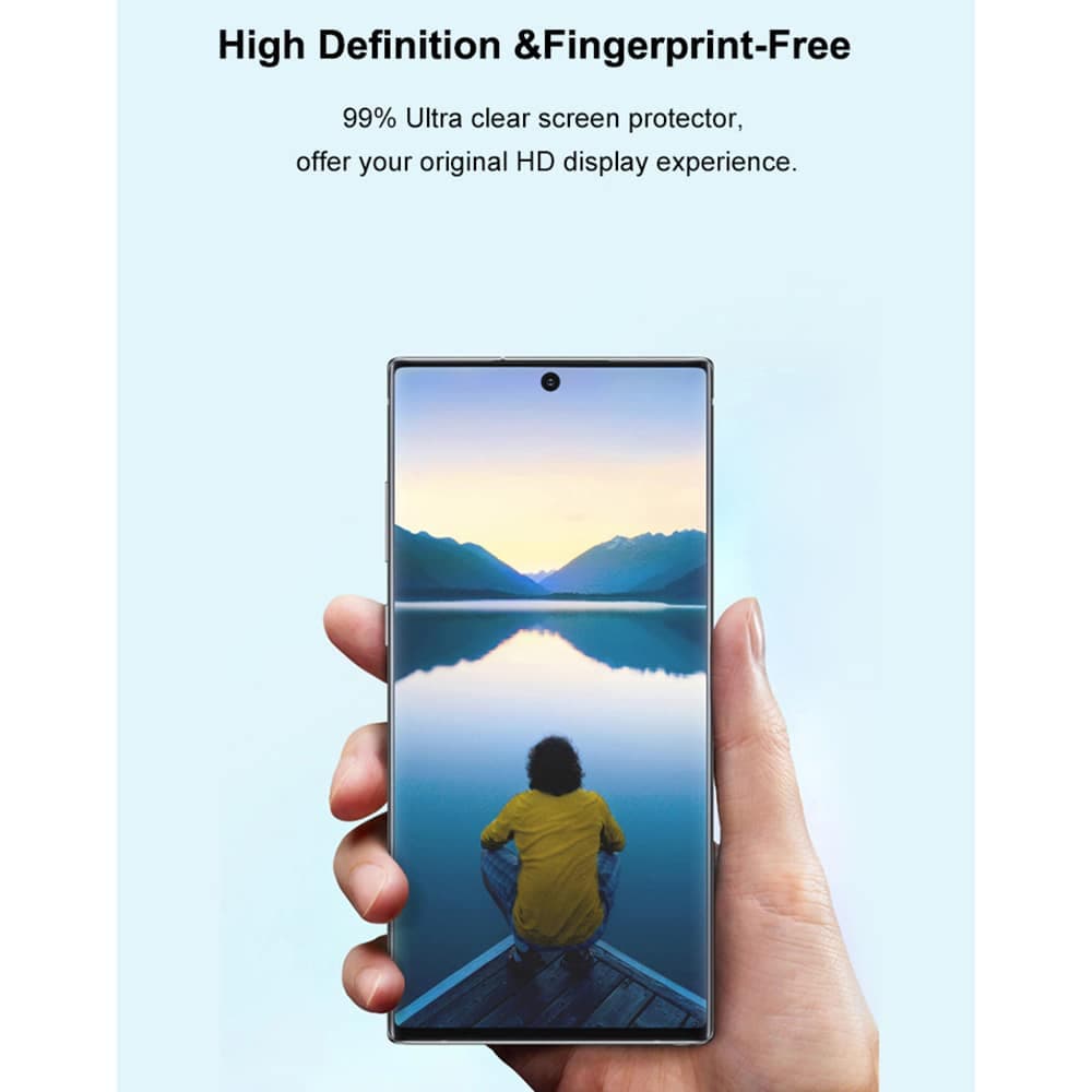 Lito - 3D UV Γυαλί - Huawei P40 Pro / P40 Pro Plus - Διάφανο 4