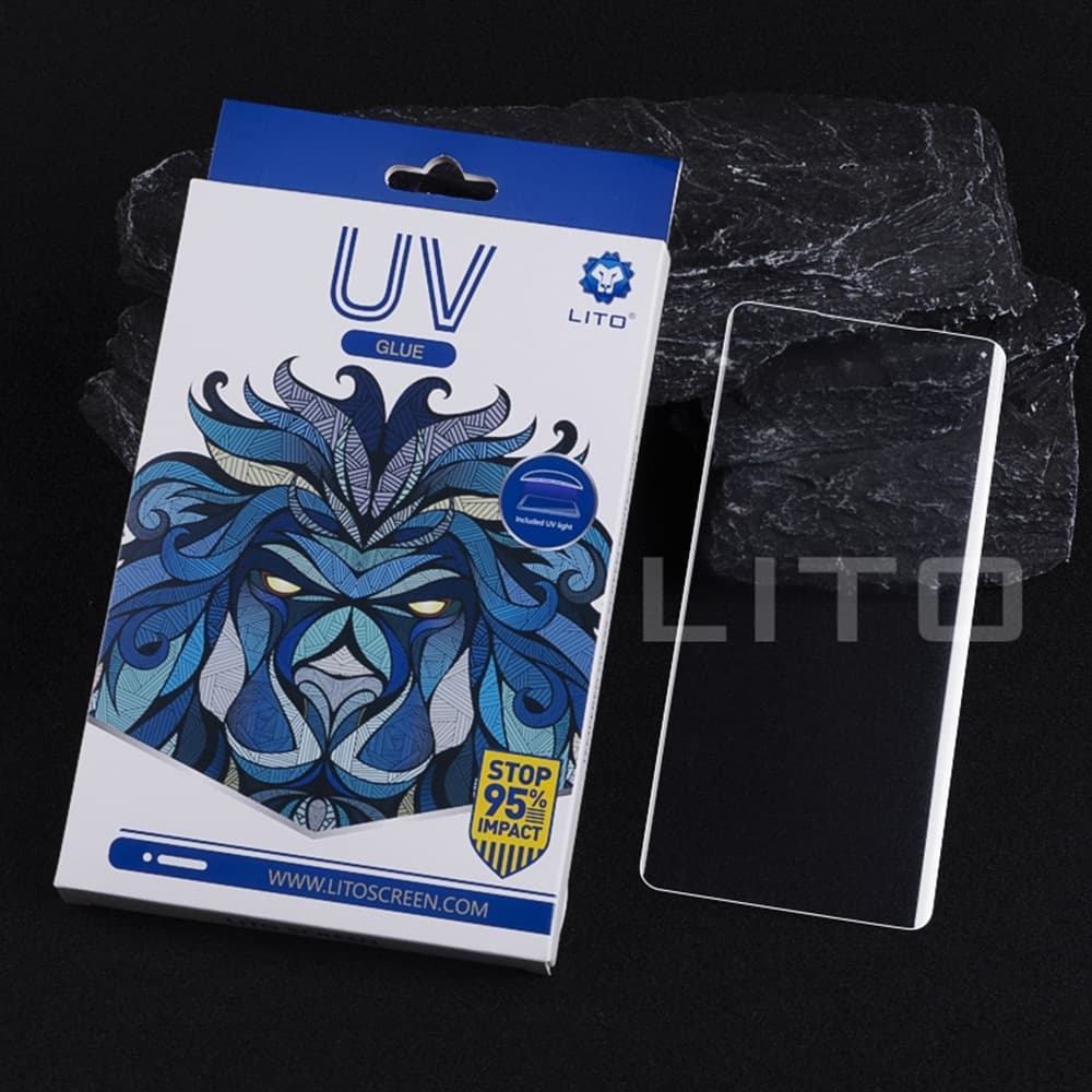 Lito - 3D UV Γυαλί - Samsung Galaxy Note 10 Plus 4G / Note 10 Plus 5G - Διάφανο 2