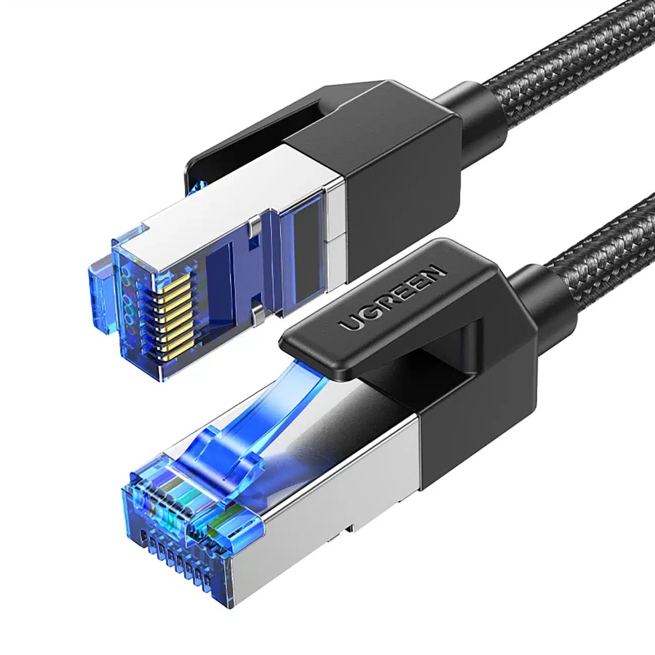 Ugreen NW153 Καλώδιο Ethernet RJ45 Cat8 με Χάλκινο Πυρήνα 1.5m - Μαύρο 3