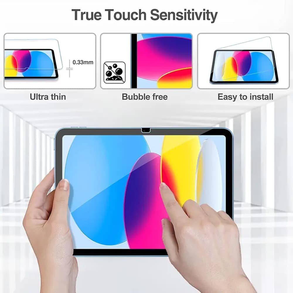Lito - 2.5D Classic Glass - iPad 10 (2022) 10.9 - Διάφανο 7
