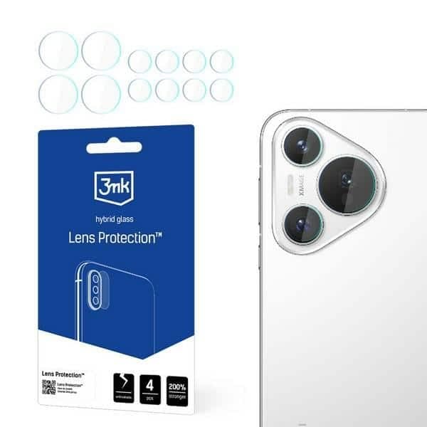 3MK Lens Protect Προστασία φακού για Huawei Pura 70 4τμχ