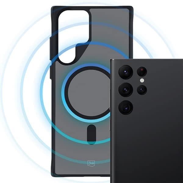 3MK Smoke MagCase - θήκη για Samsung Galaxy S22 Ultra 5G - Διάφανο 4