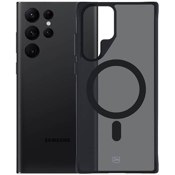 3MK Smoke MagCase - θήκη για Samsung Galaxy S22 Ultra 5G - Διάφανο 9