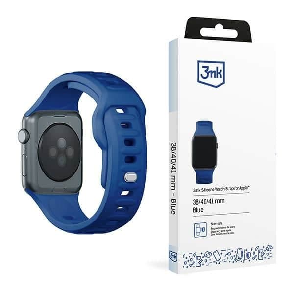 3MK Σιλικόνης Λουράκι Ρολογιού Μπλε για Apple Watch 38/40/41mm