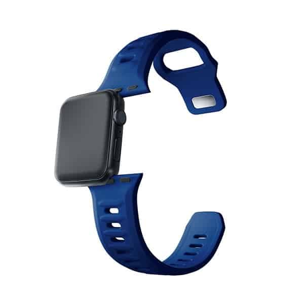 3MK Σιλικόνης Λουράκι Ρολογιού Μπλε για Apple Watch 38/40/41mm 10