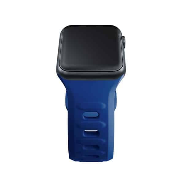 3MK Σιλικόνης Λουράκι Ρολογιού Μπλε για Apple Watch 38/40/41mm 12