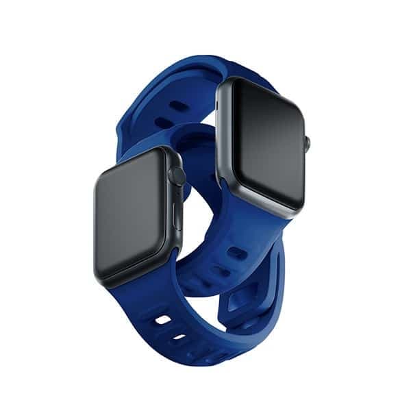 3MK Σιλικόνης Λουράκι Ρολογιού Μπλε για Apple Watch 38/40/41mm 13