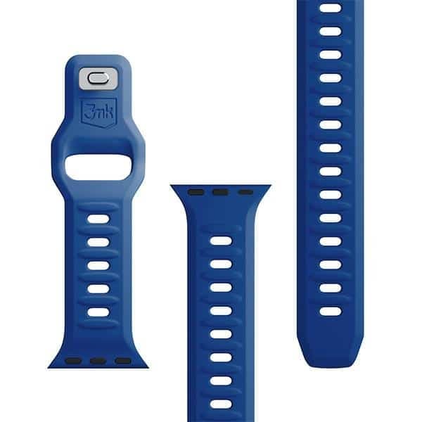 3MK Σιλικόνης Λουράκι Ρολογιού Μπλε για Apple Watch 38/40/41mm 14