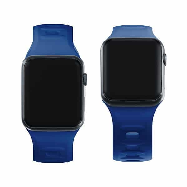 3MK Σιλικόνης Λουράκι Ρολογιού Μπλε για Apple Watch 38/40/41mm 3