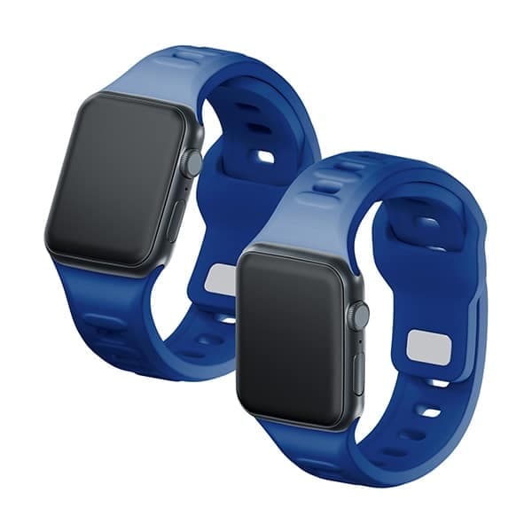 3MK Σιλικόνης Λουράκι Ρολογιού Μπλε για Apple Watch 38/40/41mm 5