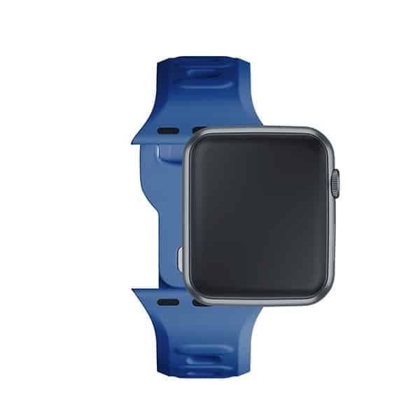 3MK Σιλικόνης Λουράκι Ρολογιού Μπλε για Apple Watch 38/40/41mm 9